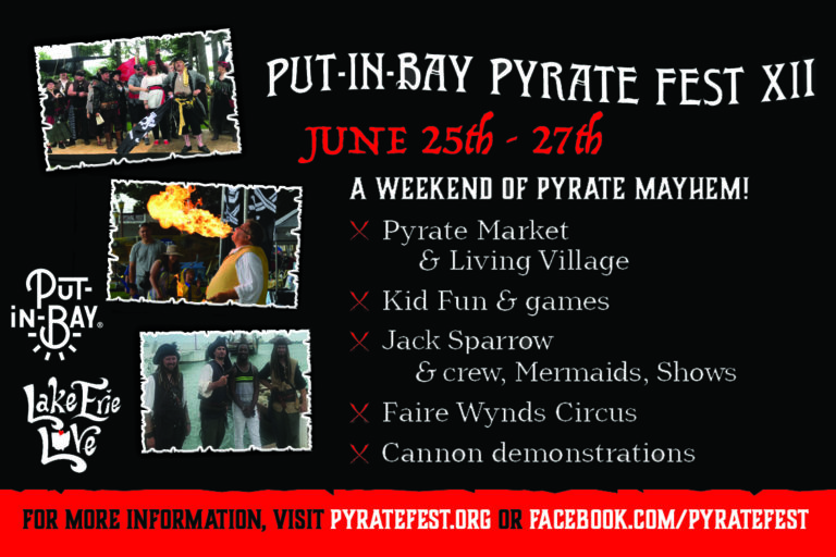 PutinBay Pyrate Fest PutinBay Chamber Of Commerce